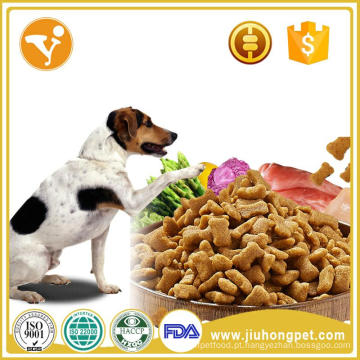 Peixe / carne / frango e legumes alimentos para cães orgânicos a granel